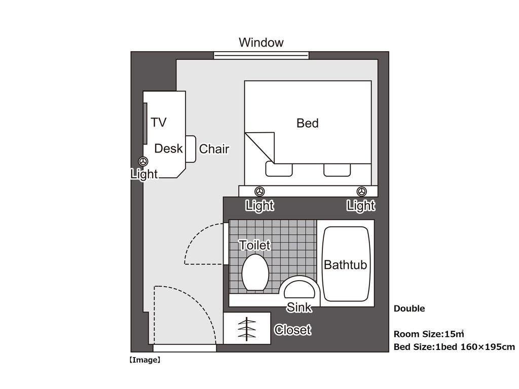 โรงแรม โรงแรมนิว ฮันกิว โอซากา แอนเน็กซ์ 3*